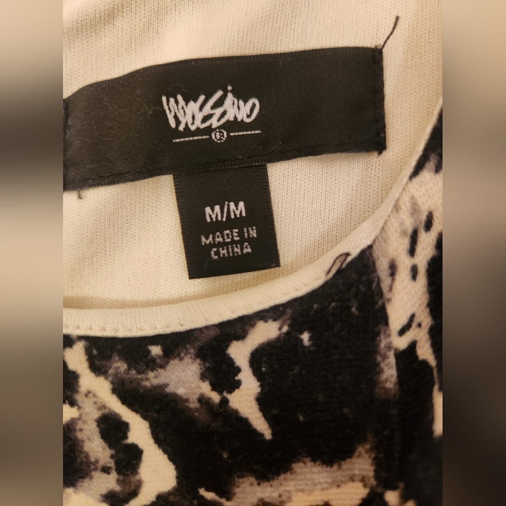 Mossimo Women's Animal Print Dress with Pockets Size M - Picture 4 of 8